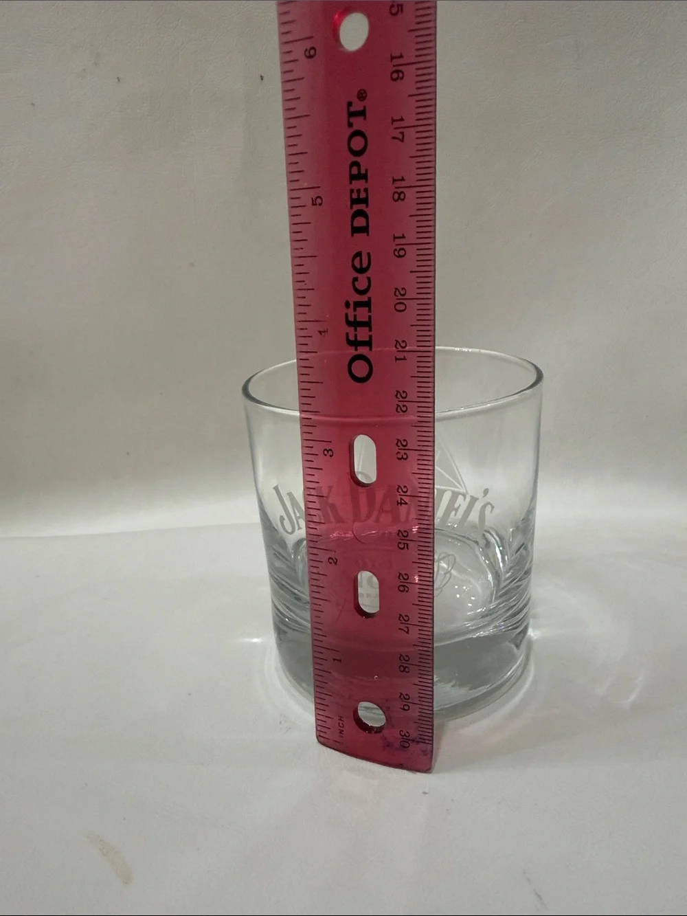 Jack Daniels & Arizona Diamondbacks Clear 8 Oz Glass Whiskey Tumbler Etched Logo